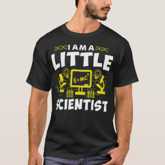子供たち私は小さな科学者の科学マーチ Tシャツ
