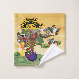 子供たち隣のバトルステーション！ ウォッシュタオル