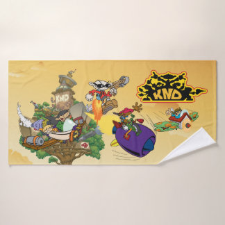 子供たち隣のバトルステーション! バスタオル