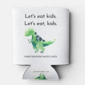 子供たち食べよ。さあ食べよ。 缶クーラー (裏面)