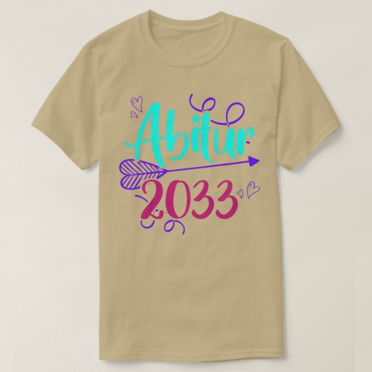 子供たち2020小学校2033の最初の日 Tシャツ (デザイン正面)