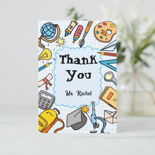 子供たち サンキューカード (スタンド正面)