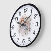 子供たち ラージ壁時計 (傾斜)