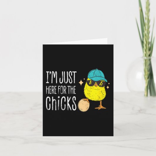 子供たち 私はただここに可愛い少年たち 女の子のためだけにいるの カード (正面)