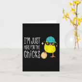 子供たち 私はただここに可愛い少年たち 女の子のためだけにいるの カード (黄色い花)