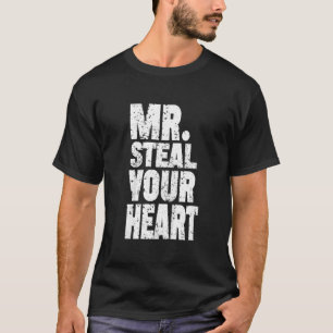 子供たちMr.少年のためのハートを盗むValenti Tシャツ