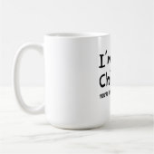 子供っぽくない コーヒーマグカップ (左)
