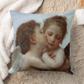 子供としてキューピッド及び精神 クッション (ブランケット)