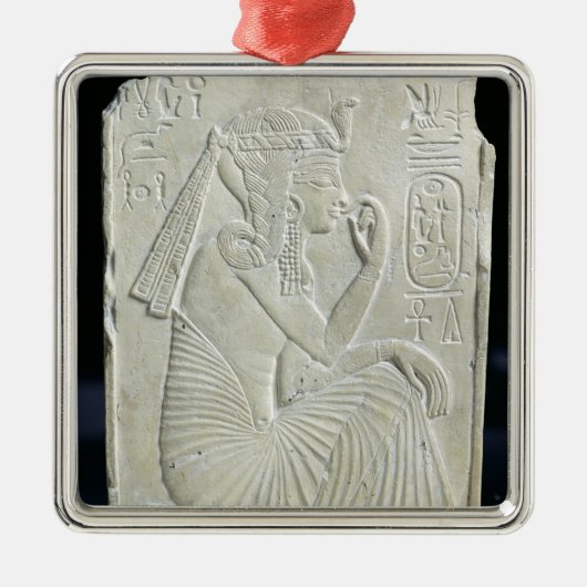 子供としてRamesses IIを描写するレリーフ、浮き彫り メタルオーナメント (正面)