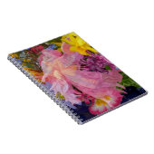 子供とのピンクの天使 ノートブック (右側)