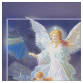 子供との守り神 ファブリック (クローズアップ)