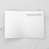 子供とクリスマススクール遊出生。 シーズンカード (内部)