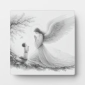 子供と共祈に守護天使 フォトプラーク (正面)