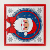 子供と家族のためのクリスマスサンタクロースパズル ジグソーパズル (横)