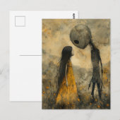 子供と怪物 ポストカード (正面/裏面)