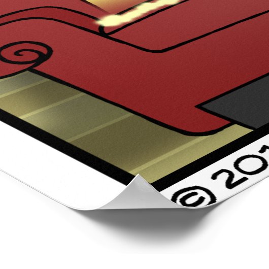 子供と糞！ ポスター (角)