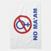 子供と結婚したな夫人無し- キッチンタオル (縦)