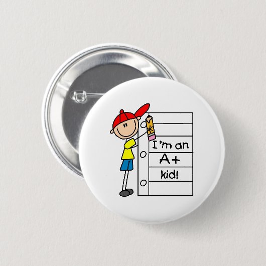 子供とA 缶バッジ (正面&裏面)