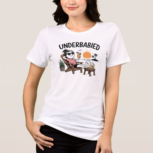 子供なしで生き生き! トライブレンドTシャツ (正面)