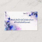 子供なしで結婚します コーンフラワーの夢語り エンクロージャーカード (正面)