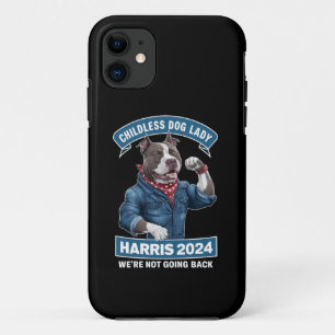 子供なしのドッグレディがカマラに投票する選挙2024 iPhone 11 ケース