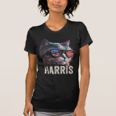 子供なしの猫好き女性, ハリス2024 Tシャツ (正面)