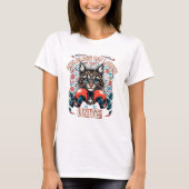 子供なし猫婦人会 統一 2024年選挙 Tシャツ (正面)