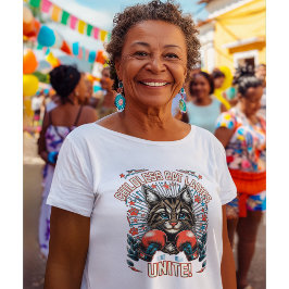 子供なし猫婦人会 統一 2024年選挙 Tシャツ