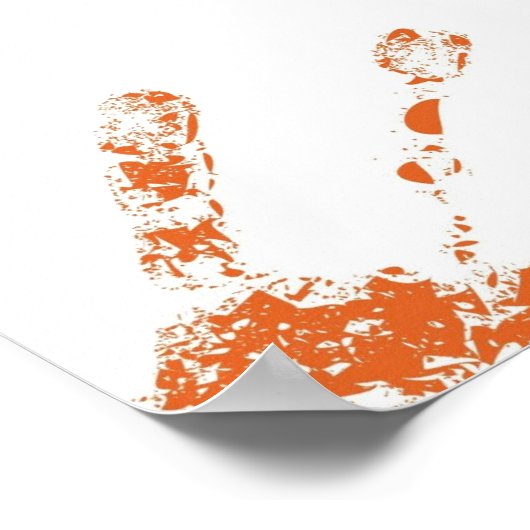 子供によるプリント ポスター (角)