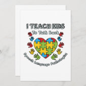 子供に反論を教える スピーチ ラングエージ セラピー サンキューカード (正面/裏面)