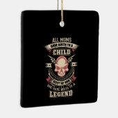 子供に対す与えるすべてのママの誕生 セラミックオーナメント (右)