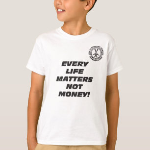 子供のあらゆる生命はTシャツ重要です Tシャツ