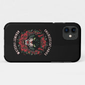子供のいない猫好きの女性たちによるファシズム反対 Case-Mate iPhoneケース (裏面(横))