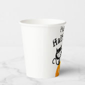 子供のおもしろいトリックまたは治療ハッピーハローウィンパーティー 紙コップ (右)