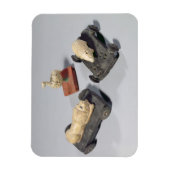 子供のおもちゃは：ハリネズミ、ライオンと鳩、蘇 マグネット (縦)