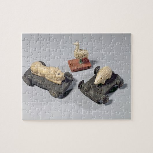 子供のおもちゃ: ハリネズミ、ライオンおよび鳩、Su ジグソーパズル (横)