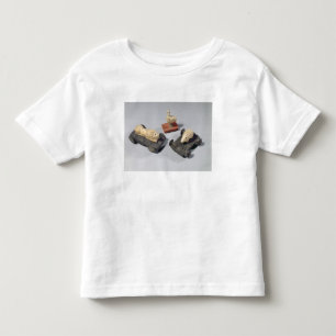子供のおもちゃ: ハリネズミ、ライオンおよび鳩、Su トドラーTシャツ