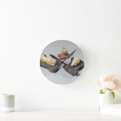 子供のおもちゃ: ハリネズミ、ライオンおよび鳩、Su ラウンド壁時計 (ホーム)