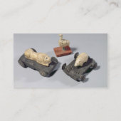 子供のおもちゃ: ハリネズミ、ライオンおよび鳩、Su 名刺 (裏面)