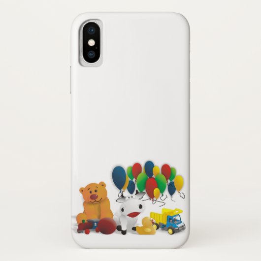 子供のおもちゃ Case-Mate iPhoneケース (裏面)