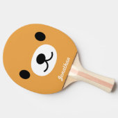 子供のかわいいくまの卓球ラケット 卓球ラケット (横)