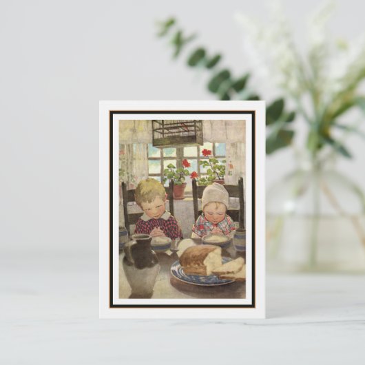 子供のことわざグレイスバイジェシー・ウィルコックス・スミス ポストカード (スタンド正面)