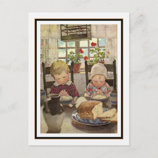 子供のことわざグレイスバイジェシー・ウィルコックス・スミス ポストカード (正面)