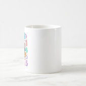 子供のためのかわいい数学計算機ナンバーマグ コーヒーマグカップ (中央)