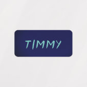 子供のためのアイアン・オン ラベル (デザイン1)