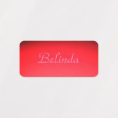 子供のためのアイアン・オン ラベル (デザイン2)