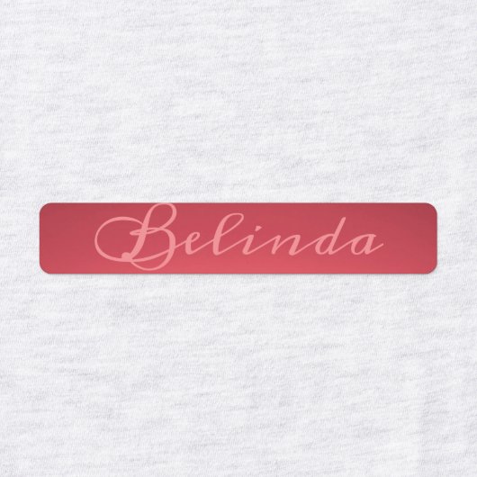 子供のためのアイアン・オン ラベル (デザイン2)