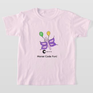 子供のためのアニメモールス符号! 文字D Tシャツ