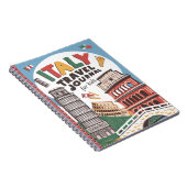 子供のためのイタリア旅行日記 ノートブック (右側)