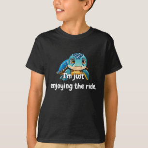 子供のためのカメのTシャツ おしゃれ かわいい キッズ服 Tシャツ
